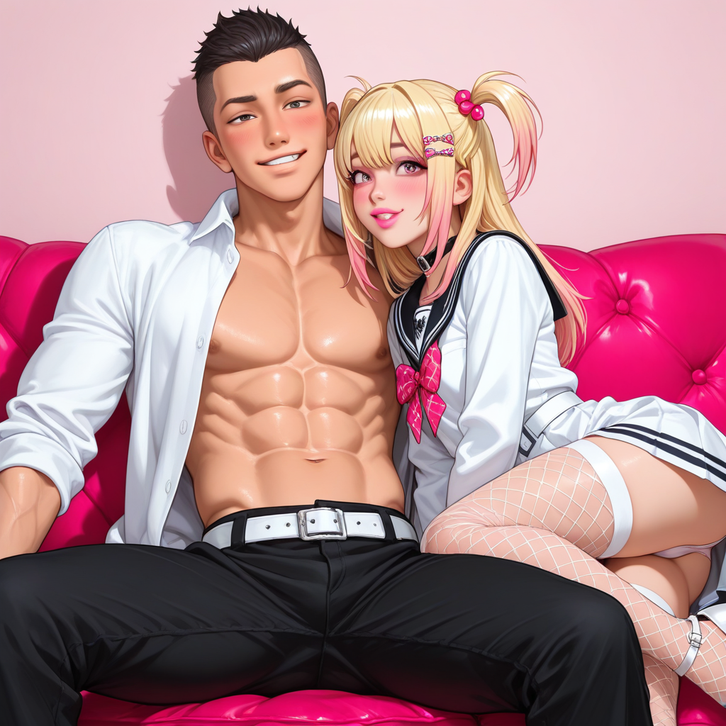 Teen couple blowjob — 18