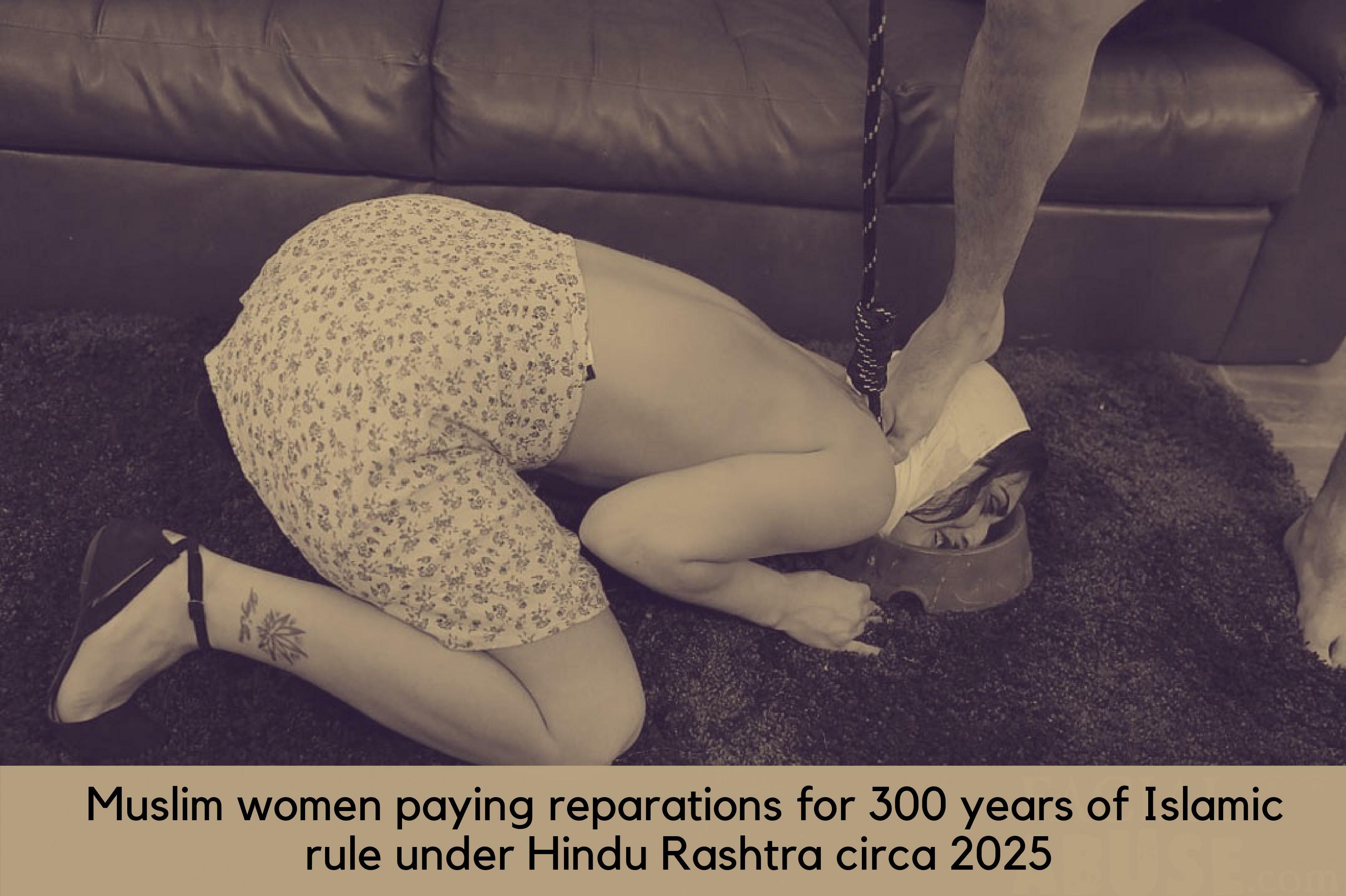 Hijabi Slave BDSM interfaith — 8
