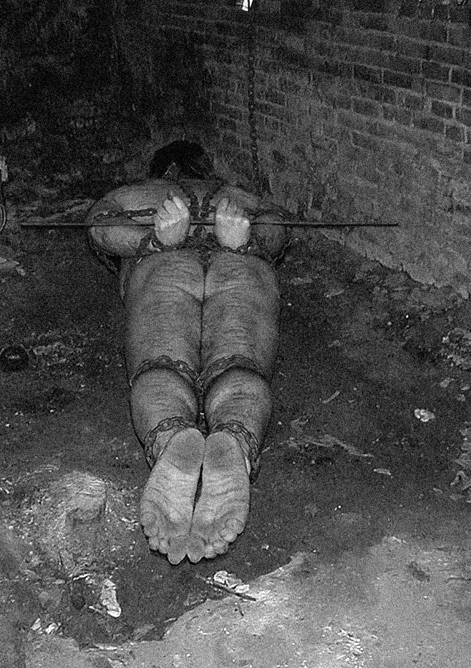 Hard bondage for a real submissive male — 31