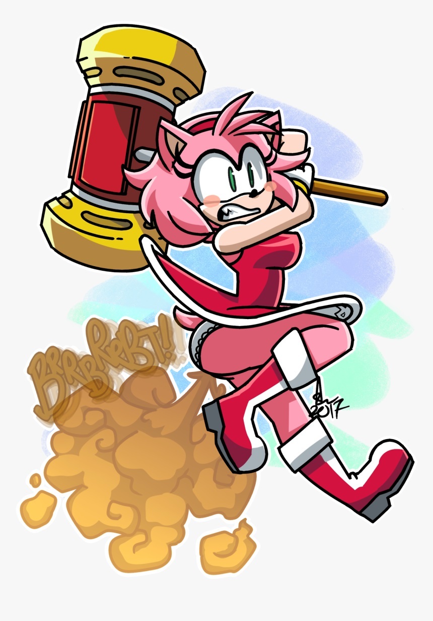 Amy Rose Farting and Pooping — 22