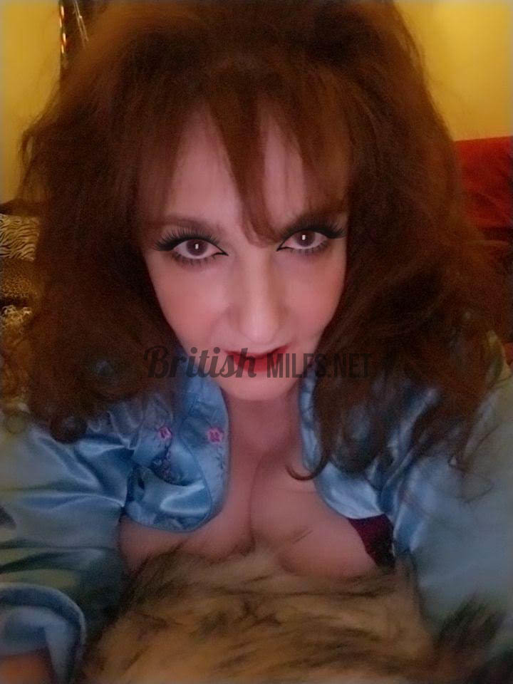 British redhead mature and her massive knockers - — 8